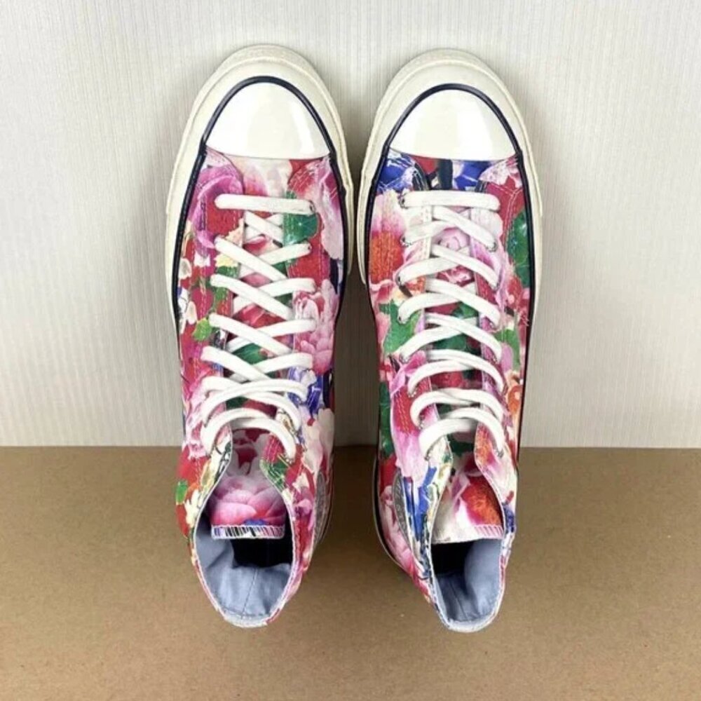 Converse Heart of the City Chuck 70 Floral High Top Paris Marquis Mills 9.5 11.5 - Picture 8 of 16